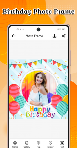 اسکرین شات 4 برنامه Birthday Song Video Maker