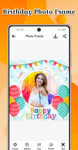 اسکرین شات 4 برنامه Birthday Song Video Maker