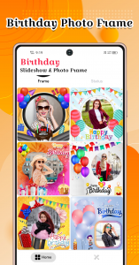 اسکرین شات برنامه Birthday Song Video Maker 1