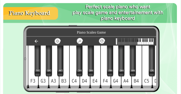 اسکرین شات 5 برنامه Piano Keyboard