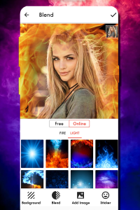 اسکرین شات 1 برنامه Fire Text Photo Frame