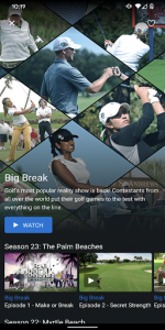 اسکرین شات برنامه GolfPass 2