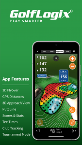 اسکرین شات برنامه GolfLogix Golf GPS + 3D Putts 1