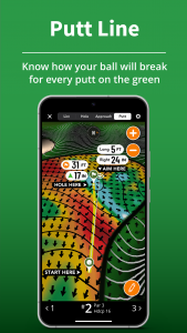 اسکرین شات برنامه GolfLogix Golf GPS + 3D Putts 5