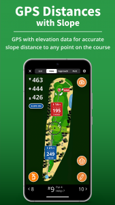 اسکرین شات برنامه GolfLogix Golf GPS + 3D Putts 2