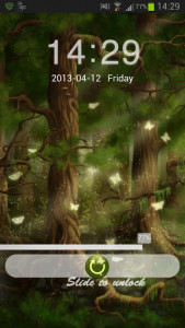 اسکرین شات برنامه Forest Theme GO Locker 3