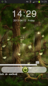 اسکرین شات برنامه Forest Theme GO Locker 8
