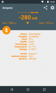 اسکرین شات برنامه Ampere 4