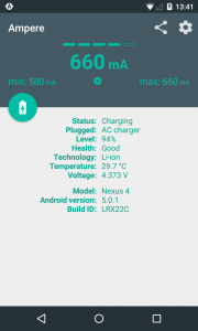 اسکرین شات برنامه Ampere 2