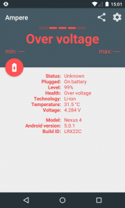 اسکرین شات برنامه Ampere 6