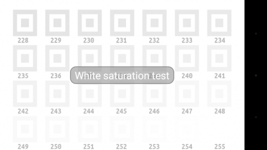 اسکرین شات برنامه Display Tester 6