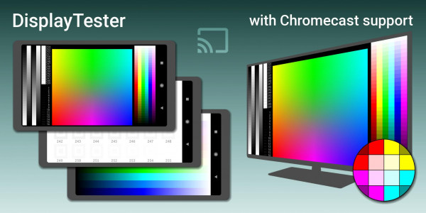 اسکرین شات برنامه Display Tester 2