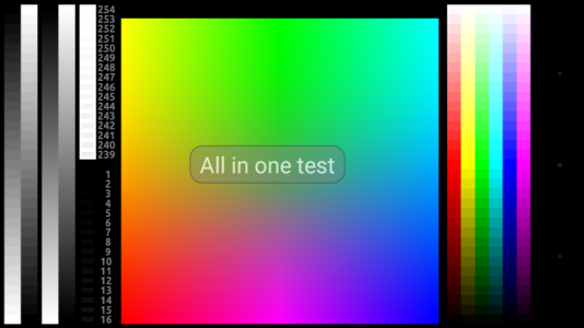 اسکرین شات برنامه Display Tester 4