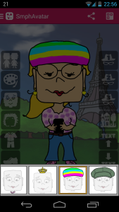 اسکرین شات 2 برنامه Square Avatar