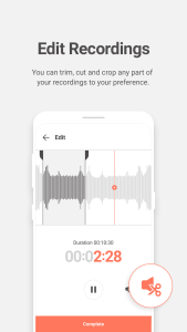 اسکرین شات 6 برنامه GOM Recorder - High-Quality Vo