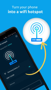 اسکرین شات 4 برنامه WiFi Hotspot, Personal hotspot