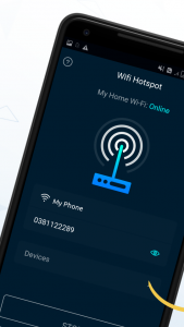 اسکرین شات برنامه WiFi Hotspot, Personal hotspot 1