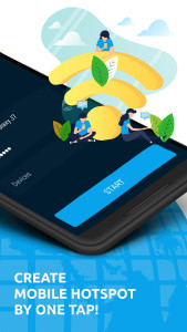 اسکرین شات 2 برنامه WiFi Hotspot, Personal hotspot
