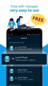 اسکرین شات 6 برنامه WiFi Hotspot, Personal hotspot