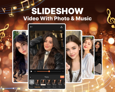 اسکرین شات برنامه Photo Video Slideshow Maker 1