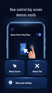 اسکرین شات برنامه Mouse Pad for Big Phones 2