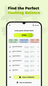 اسکرین شات 4 برنامه Tagify: AI Hashtag Generator