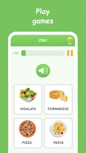 اسکرین شات 3 برنامه Learn Italian for beginners