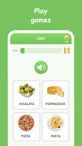 اسکرین شات 3 برنامه Learn Italian for beginners