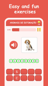 اسکرین شات 5 برنامه Learn Portuguese for beginners