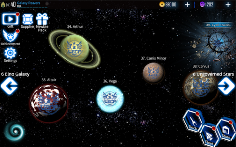 اسکرین شات بازی Galaxy Reavers - Starships RTS 8