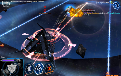 اسکرین شات بازی Galaxy Reavers - Starships RTS 7