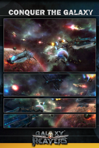 اسکرین شات بازی Galaxy Reavers - Starships RTS 1