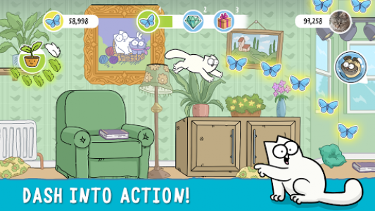 اسکرین شات بازی Simon's Cat Dash 2