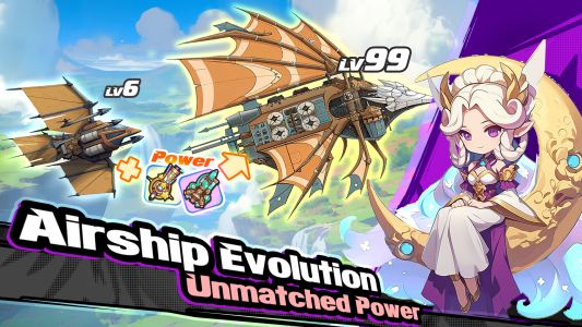 اسکرین شات 3 بازی Airship Go!