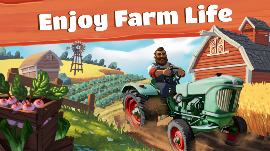 اسکرین شات بازی Big Farm: Tractor Dash 1