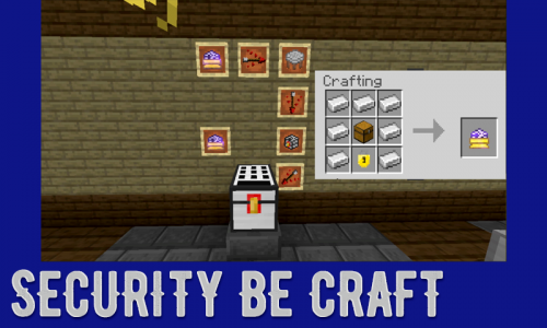 اسکرین شات 2 برنامه Security Craft Mod Minecraft