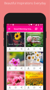 اسکرین شات برنامه Good Morning Images App 2