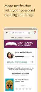 اسکرین شات برنامه Goodreads - Find & Track Books 6