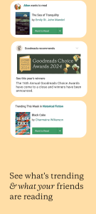 اسکرین شات 8 برنامه Goodreads: Book Reviews