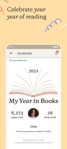 اسکرین شات برنامه Goodreads: Book Reviews 7