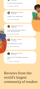 اسکرین شات 4 برنامه Goodreads: Book Reviews