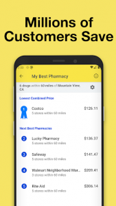 اسکرین شات برنامه GoodRx: Prescription Drugs Discounts & Coupons App 6