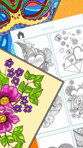 اسکرین شات بازی Colorish coloring book 4