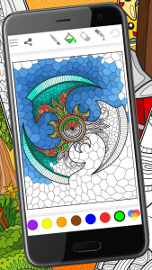 اسکرین شات بازی Colorish coloring book 1