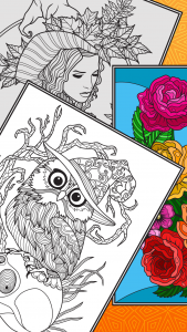 اسکرین شات بازی Colorish coloring book 7