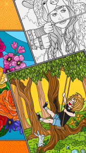 اسکرین شات بازی Colorish coloring book 8