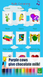 اسکرین شات بازی Kids Coloring Book 2