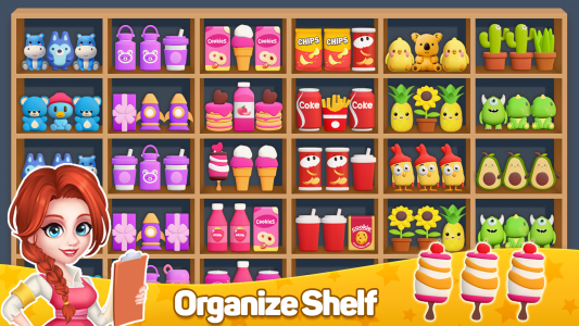 اسکرین شات 8 بازی Goods Trio 3D: Sorting Game