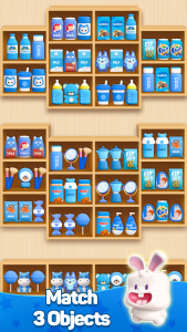 اسکرین شات بازی Goods Trio 3D: Sorting Game 5