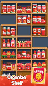 اسکرین شات 3 بازی Goods Trio 3D: Sorting Game